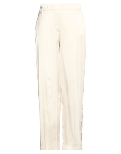 Gran Sasso Woman Pants Beige Size 4 Viscose, Silk, Elastane