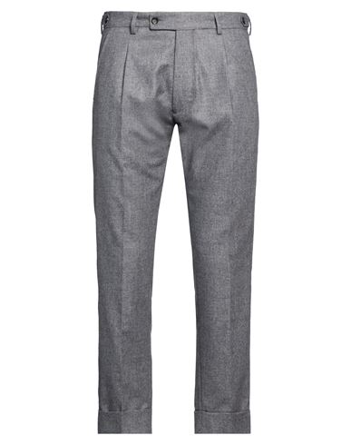 Messagerie Man Pants Grey Size 32 Wool, Acrylic, Polyamide, Cashmere In Gray