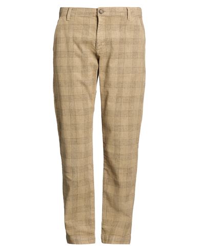La Martina Man Pants Beige Size 30 Cotton, Elastane