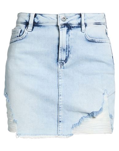 Jeansrock Damen Blau XS Damen