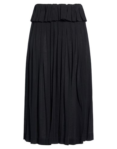 Falda midi Mujer Negro 2 Mujer