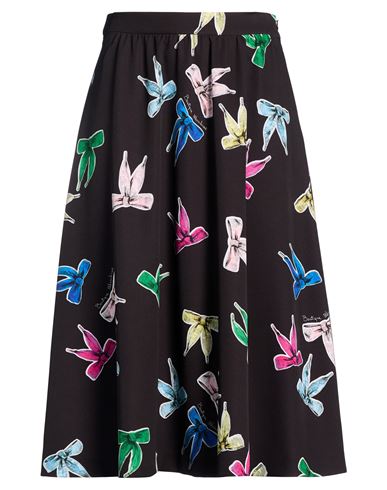 Falda midi Mujer Negro 36 Mujer