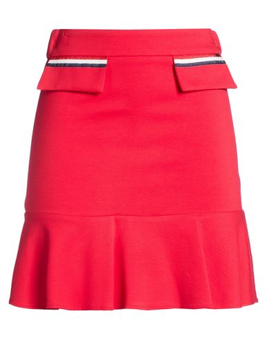 NUALY Minirock Damen Rot 36 Damen