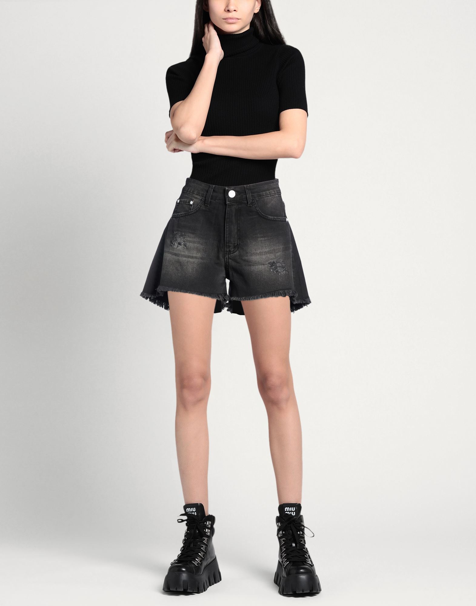  Maison 9 Paris - Hosen & Röcke - Jeansshorts - On Yoox.com 