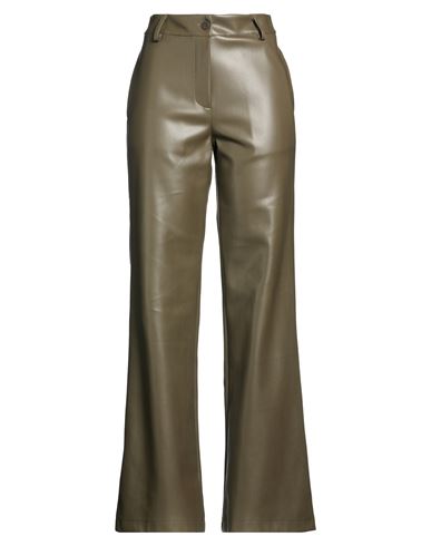 Kaos Jeans Woman Pants Military Green Size 10 Polyurethane, Polyester