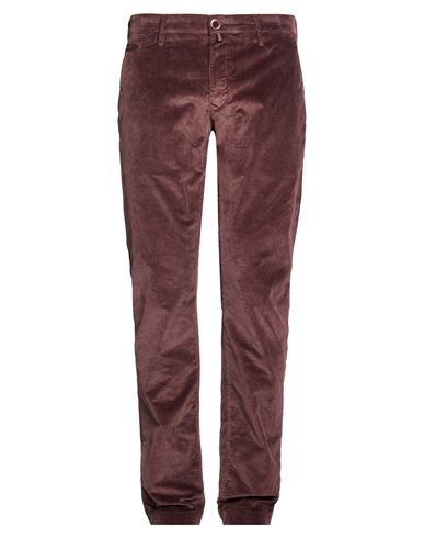 Jacob Cohёn Man Pants Burgundy Size 35 Cotton, Modal, Elastane In Brown
