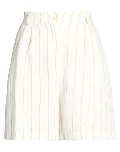 Pantalones cortos y bermudas Mujer Hueso 38 Mujer