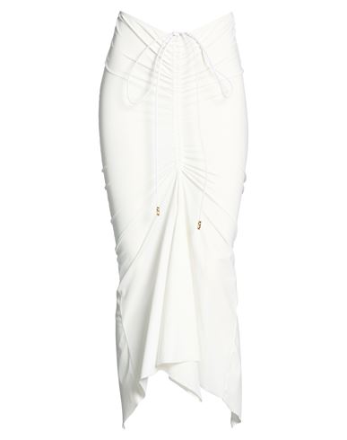 Falda midi Mujer Blanco S,XS Mujer