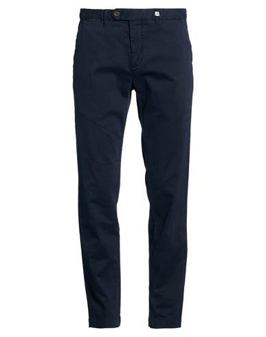 Myths Man Pants Navy Size 32 Cotton, Elastane In Blue