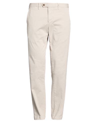 Myths Man Pants Beige Size 34 Cotton, Elastane In Neutral