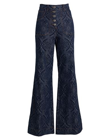 Etro Woman Jeans Blue Size 28 Cotton, Elastane