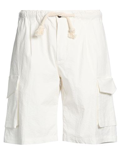 Shorts & Bermudashorts Herren Off white 50,54 Herren
