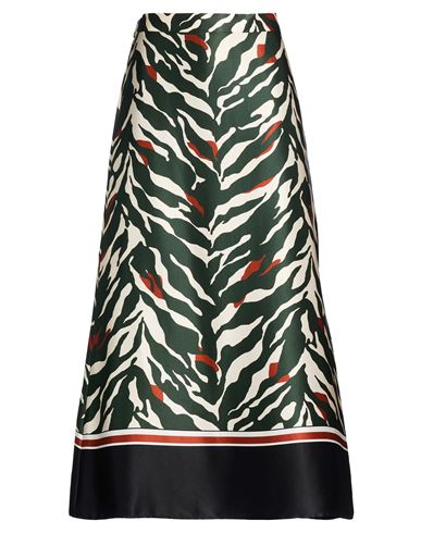 Midi-Rock Damen Dunkelgrün S Damen