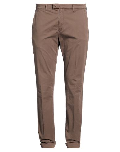 Briglia 1949 Man Pants Taupe Size 40 Cotton, Elastane In Brown