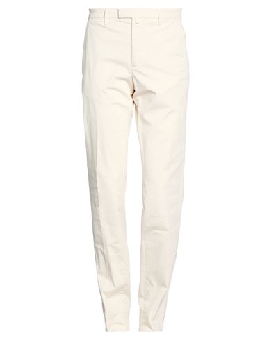 Briglia 1949 Man Pants Ivory Size 36 Cotton, Elastane In Neutral