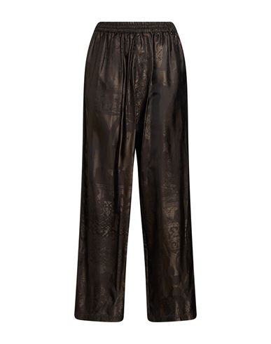 Aries Woman Pants Dark Brown Size 26 Cupro