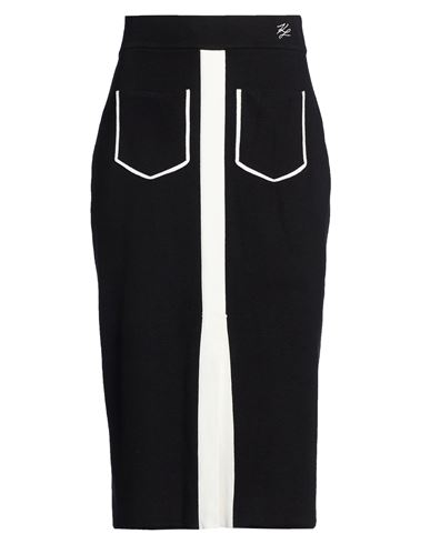 Midi-Rock Damen Schwarz L,M,S,XL,XS Damen