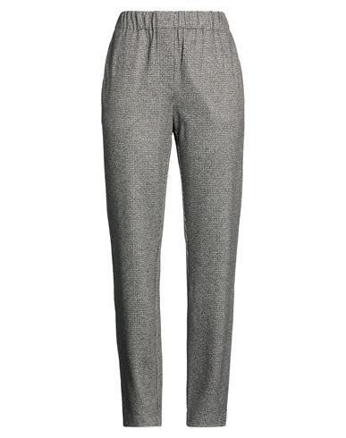 Weekend Max Mara Woman Pants Charcoal Size Xl Viscose, Polyester, Elastane In Gray