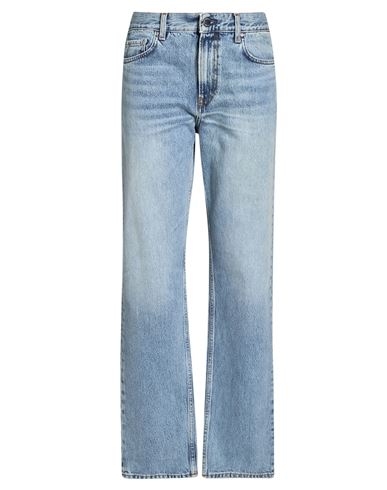 Totême Toteme Woman Jeans Blue Size 31w-32l Cotton