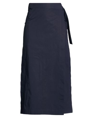 Falda midi Mujer Azul noche 38 Mujer