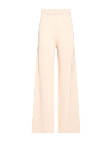 Max Mara Studio Woman Pants Beige Size S Wool, Cashmere In White