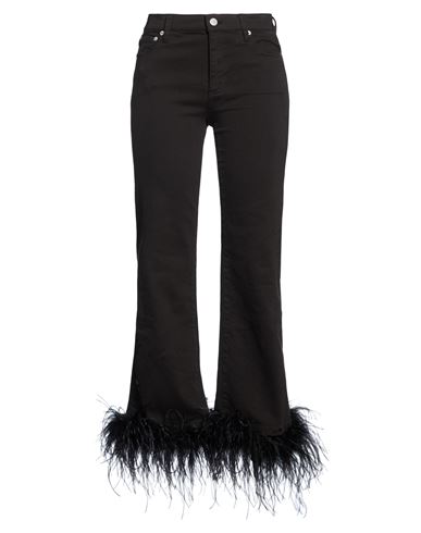 Pantalones vaqueros Mujer Negro 26 Mujer
