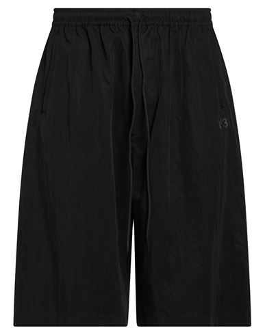 Y-3 Man Shorts & Bermuda Shorts Black Size Xs Lyocell, Polyamide
