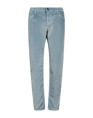 Hand Picked Man Pants Slate Blue Size 32 Cotton, Modal, Elastane