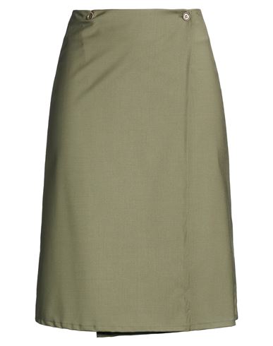 Midi-Rock Damen Militärgrün 34,36 Damen