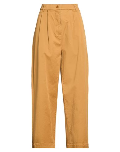 Pantalones Mujer Mostaza S Mujer