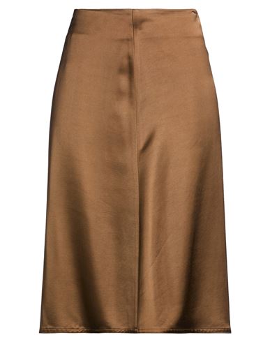 Midi-Rock Damen Schokobraun 36 Damen