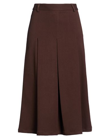 Midi-Rock Damen Braun XS Damen