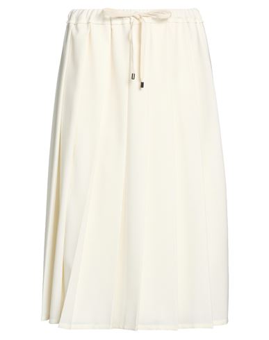 Falda midi Mujer Marfil 34,36,38,42 Mujer