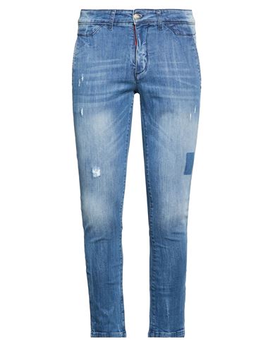 En Avance Man Jeans Blue Size 32 Cotton, Elastane
