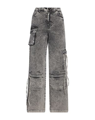 Pantalones vaqueros Mujer Gris 38 Mujer