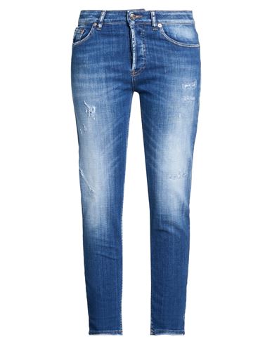 VICOLO Jeanshose Damen Blau M Damen
