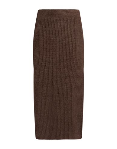 Midi-Rock Damen Braun 36 Damen