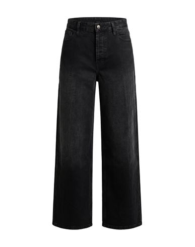 Shaft Woman Jeans Black Size 29 Cotton, Elastane