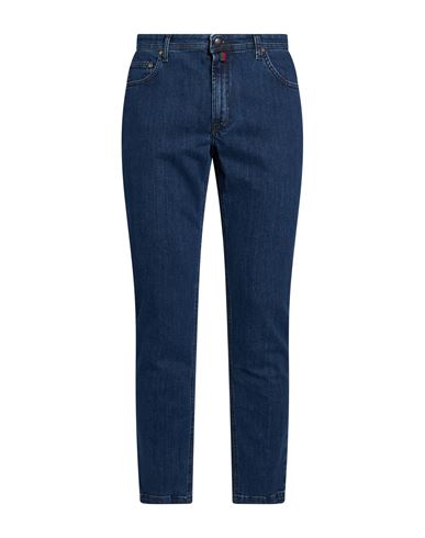 B Settecento Man Jeans Blue Size 32 Cotton, Elastane