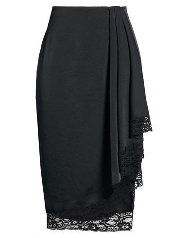 Midi-Rock Damen Schwarz 36,38 Damen