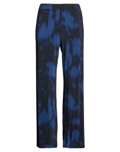 Alpha Studio Woman Pants Midnight Blue Size 12 Viscose, Elastane