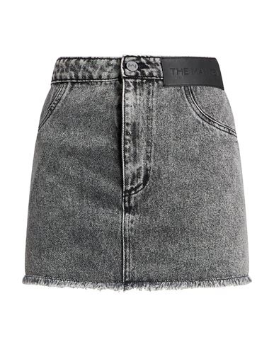 Jeansrock Damen Braungrau 32,36 Damen
