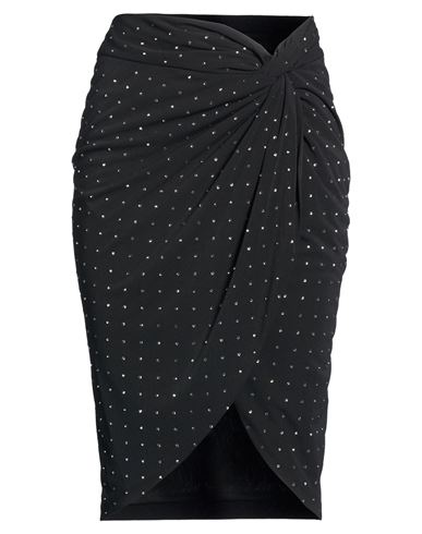Midi-Rock Damen Schwarz 34,36 Damen
