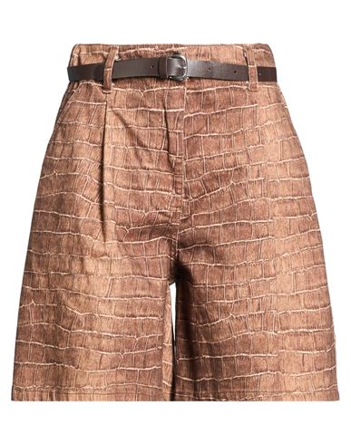 Pantalones cortos y bermudas Mujer Marrón S Mujer