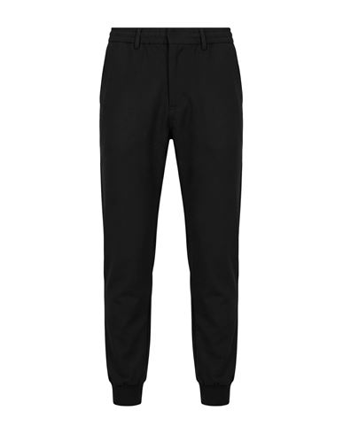 Gaelle Paris Gaëlle Paris Man Pants Black Size Xl Viscose, Polyamide, Elastane