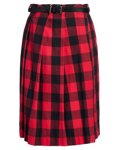 Dixie Woman Midi Skirt Red Size S Cotton