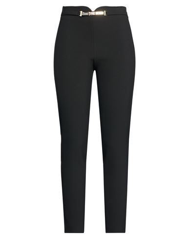 Simona Corsellini Woman Pants Black Size 6 Polyester, Viscose, Cotton, Elastane