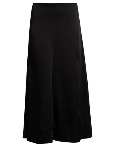 Lanvin Woman Midi Skirt Black Size 4 Acetate, Viscose