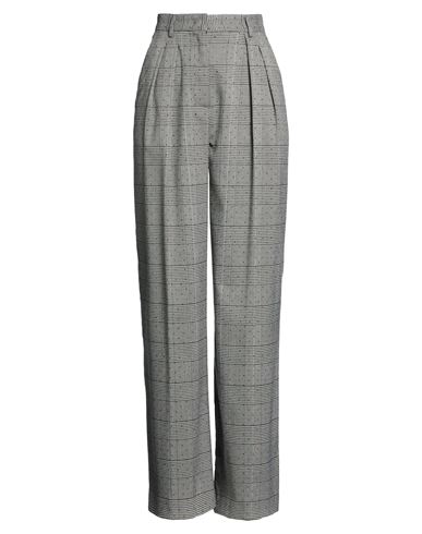 Simona Corsellini Woman Pants Grey Size 8 Polyester, Viscose, Elastane In Gray