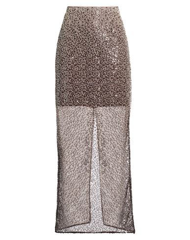 Maxi-Rock Damen Schokobraun 36,38 Damen
